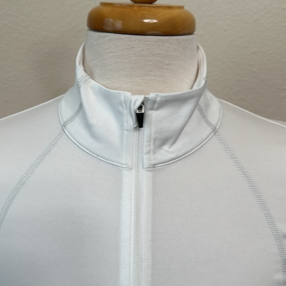 Spyder AURA TECH T-NECK SHIRT - white - Picture 6 of 15